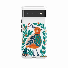 Google Tough Case -  Folk Peacock By Tracey English Everyday Look