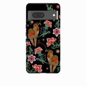 Google Tough  Case - Four Calling Birds By Maria Matos Comfort Style Elegant Accent
