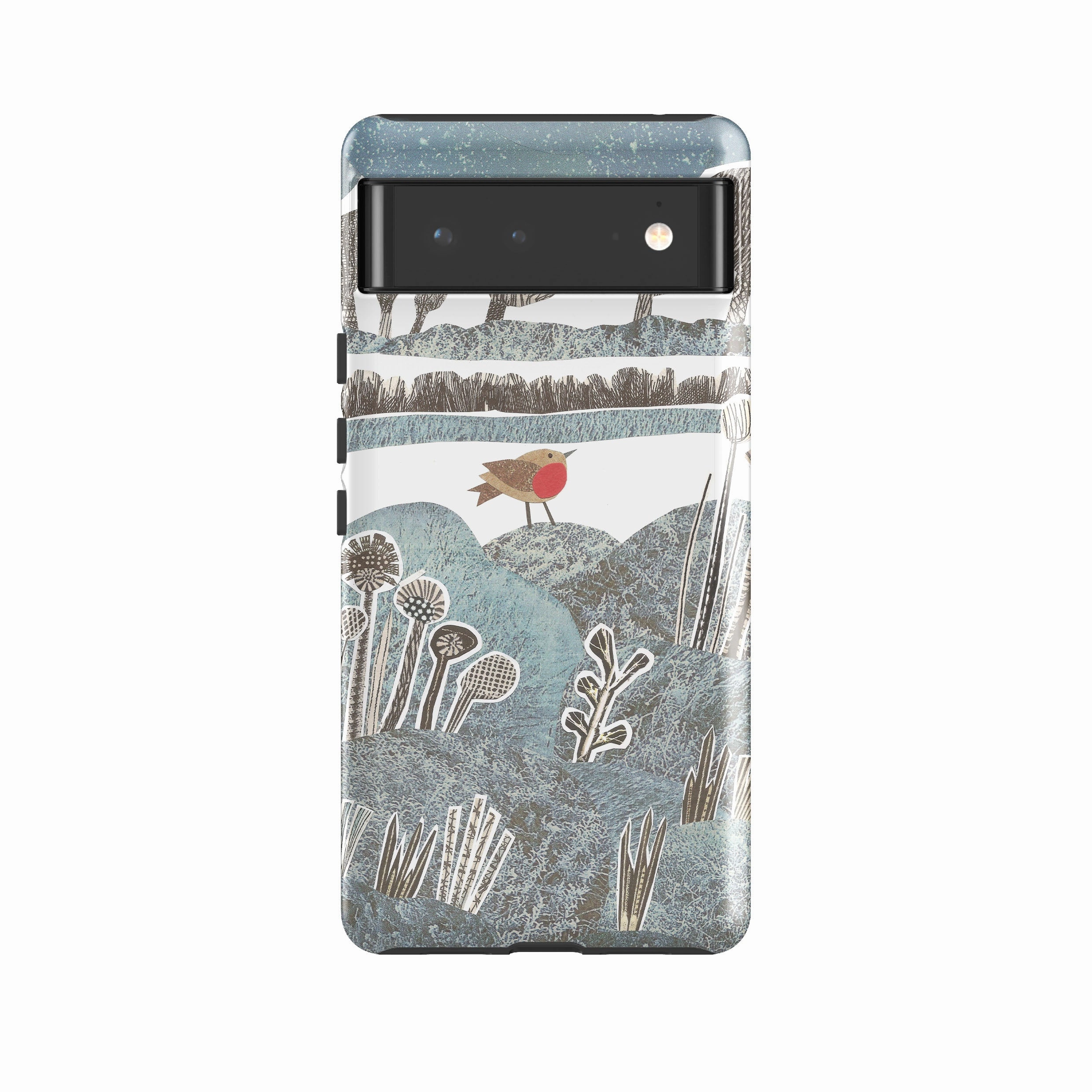 Google Tough Case -  Frost Robin By Jane Robbins Minimal Style Color Layer