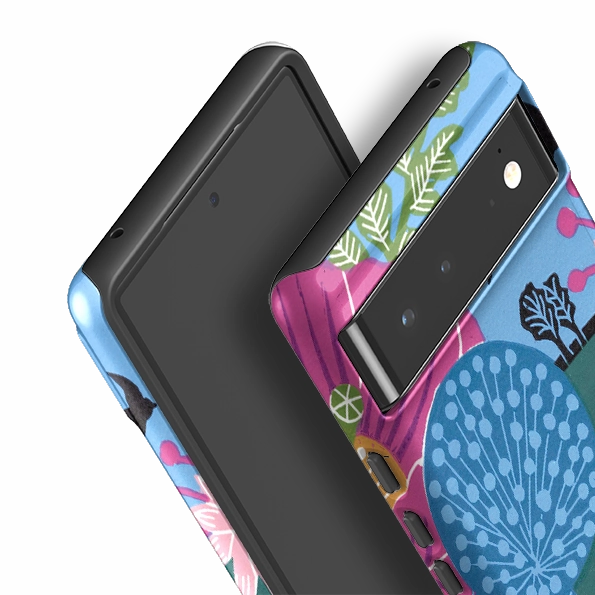 Protective Frame Design Elegant Build Google Tough Case -  Garden By Kate Heiss