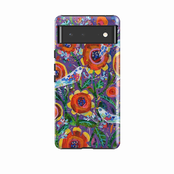 Google Tough Case -  Garden Party By Claire West Stylish Layer Texture