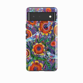 Professional Style Google Tough Case -  Garden Party By Claire West