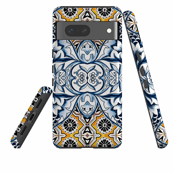 Hybrid Texture Layer Daily Essential Google Tough Case - Genoa Pattern
