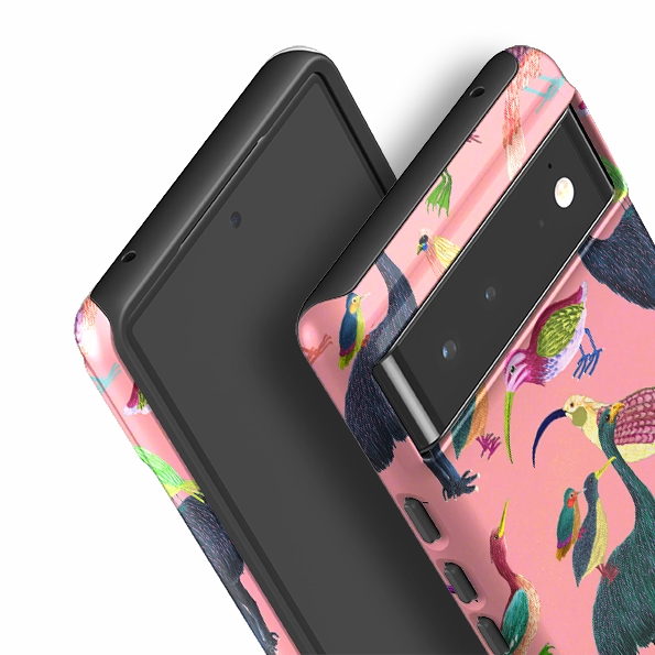 Luxury Texture Design Google Tough Case -  Get Off My Beak By Katherine Quinn