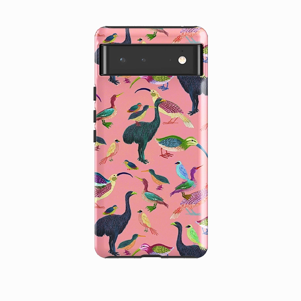 Minimal Frame Google Tough Case -  Get Off My Beak By Katherine Quinn