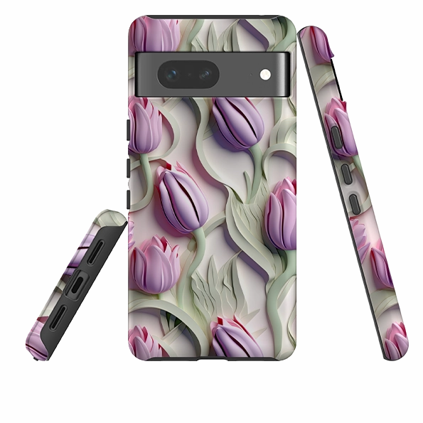 Scratch Proof Google Tough  Case - Giethoorn Tulips