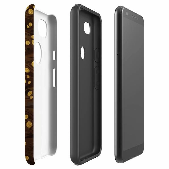 Edge Shield Sleek Grip Google Tough Case -  Ginger Soda