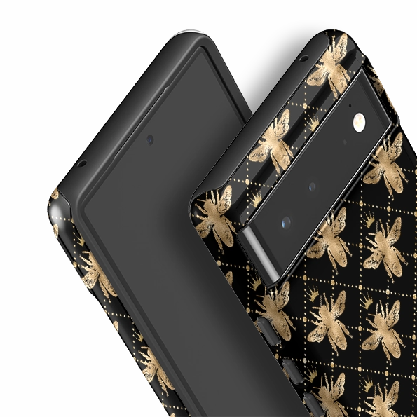 Protective Edge Fashion Choice Google Tough Case -  Golden Bees Black