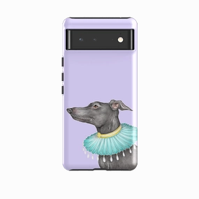 Comfort Style Gloss Layer Google Tough Case -  Greyhound By Catherine Rowe