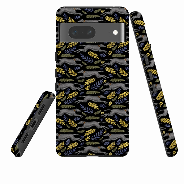 Comfort Accessory Edge Protection Google Tough Case -  Greyhound Pattern By Catherine Rowe