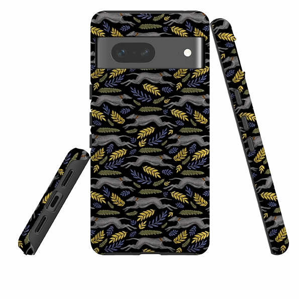 Google Tough Case -  Greyhound Pattern By Catherine Rowe Durable Surface