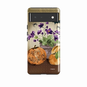 Flexible Texture Google Tough Case -  Halloween By Elisabeth Haager