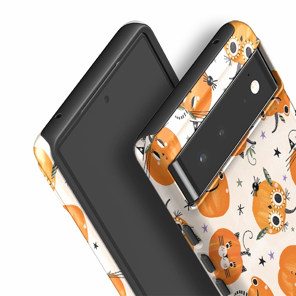 Water shield Google Tough Case -  Halloween Pumpkin Light By Ali Brookes