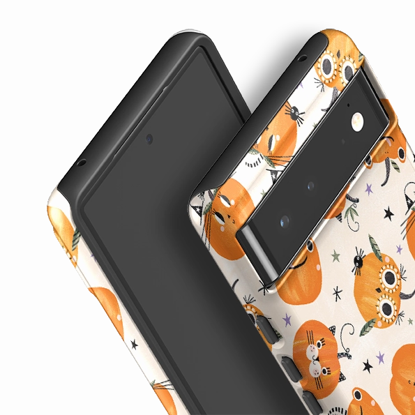 Modern Surface Design Google Tough Case -  Halloween Pumpkin Light By Ali Brookes