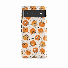Google Tough Case -  Halloween Pumpkin Light By Ali Brookes Elegant Craft Impact shield