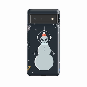 Smooth Layer Texture Protective Gear Google Tough Case -  Happy Alien