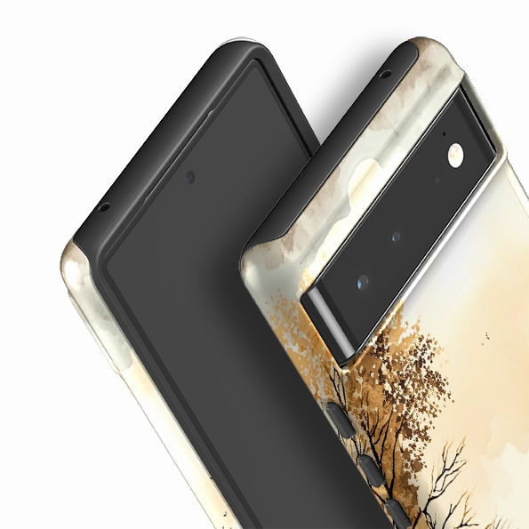 Google Tough Case -  Highland Cow IV Compact Look Non Slip Surface