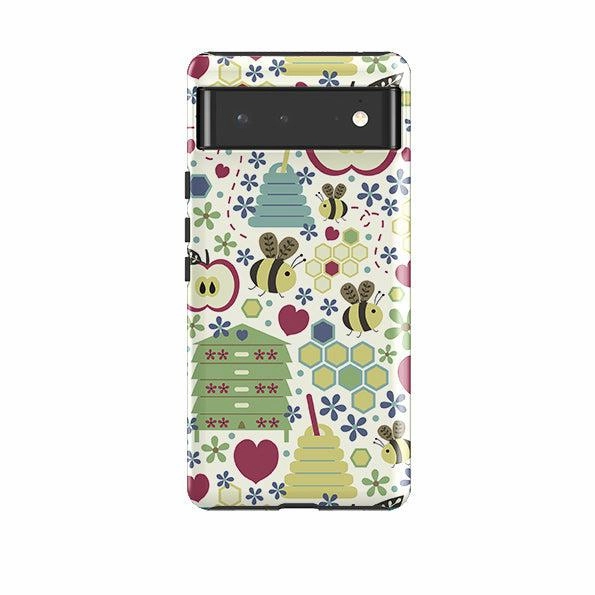 Google Tough Case -  Honey Bees By Suzy Taylor Ultra Thin Minimal Pattern Texture