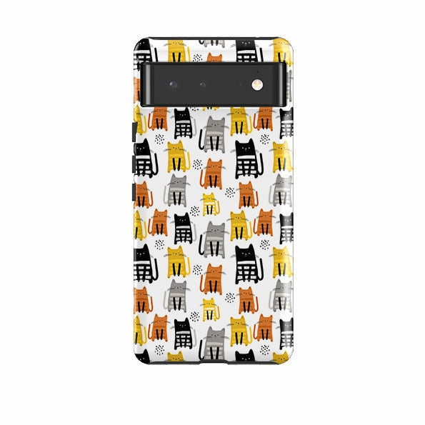 Premium Surface Polished Surface Texture Google Tough Case -  Kit-Kat