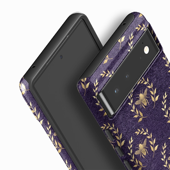 Google Tough Case -  Kraft Bee Purple Polished Texture Refined Style