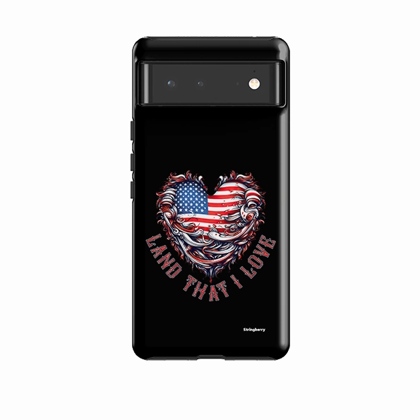 Protective Edge Layer Google Tough Case -  Land That I Love