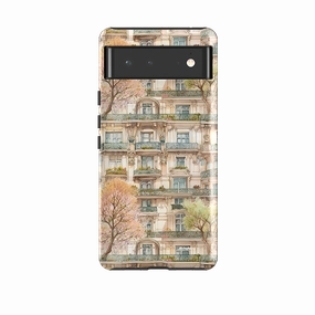 Google Tough Case -  Le Marais Houses Scratch Block Rugged Design Style