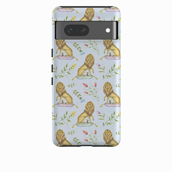 Comfort Pattern Texture Hand Friendly Google Tough Case -  Leo Et Flores Sky By Catherine Rowe