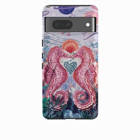 Google Tough  Case - Lovesick In Polperro by Emma Frances Grant Luxury Texture