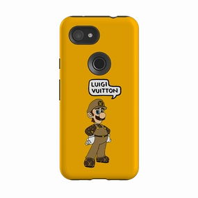 Simple Look Hand Friendly Google Tough Case -  Luigi Vuitton Honey By Angelica Hicks