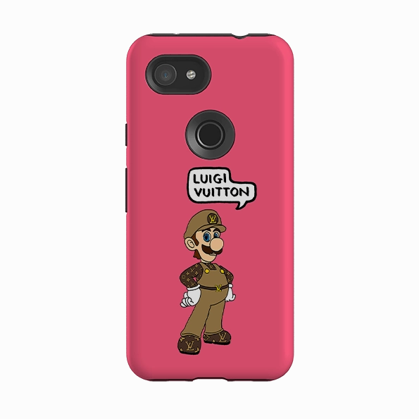 Durable Accessory Google Tough Case -  Luigi Vuitton Peachy By Angelica Hicks