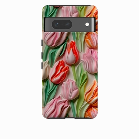 Textured Finish Google Tough  Case - Maastricht Tulips