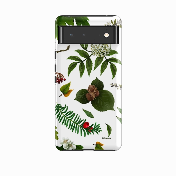 Matte Texture Comfort Build Layer Google Tough Case -  Magical Trees By Anna Stead
