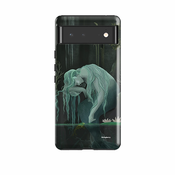 Shock Absorption Layer Fashion Detail Google Tough Case -  Mermaid By Anna Stead