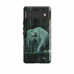 Flexible Layer Design Google Tough Case -  Mermaid By Anna Stead