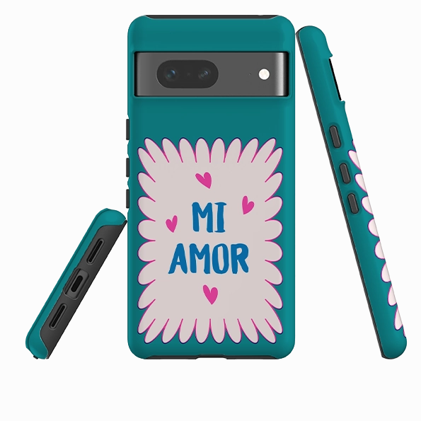 Comfort Feel Sleek Finish Google Tough Case - Mi Amor