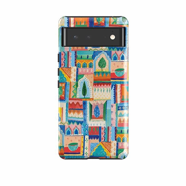 Google Tough Case -  Moroccan Windows By Sarah Campbell Elegant Appearance