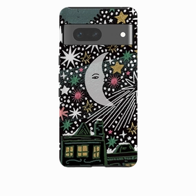 Ergonomic grip Bold Look Google Tough Case - Night Before Xmas I By Emma Frances Grant