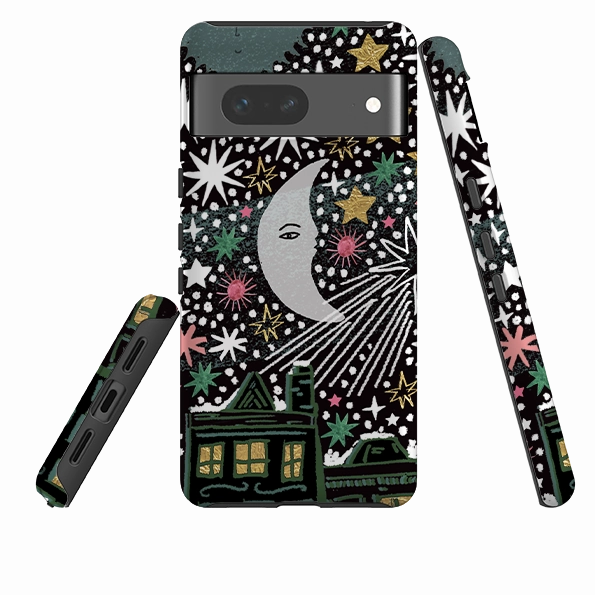 Google Tough Case - Night Before Xmas I By Emma Frances Grant Classic Texture