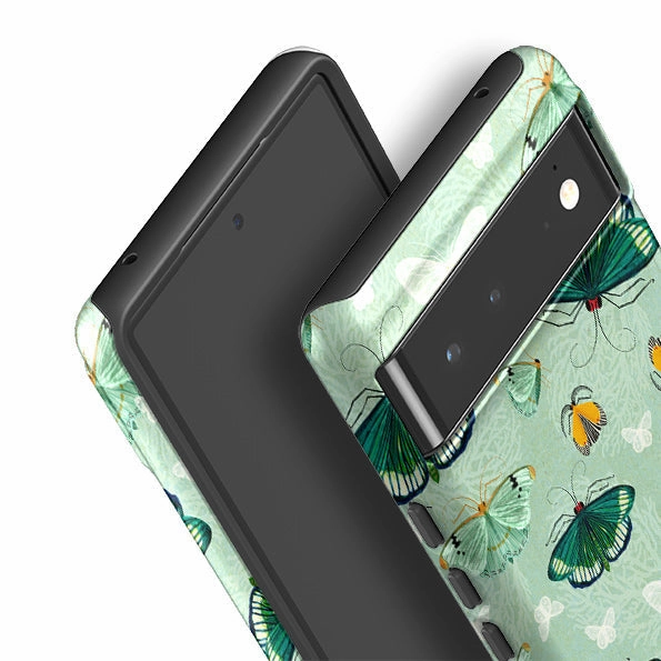 Modern Texture Look Flexible Touch Google Tough Case -  Night Flutter By Katherine Quinn