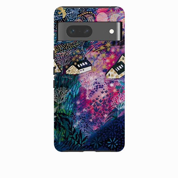 Premium Grip Google Tough Case - Northern Lights By Emma Frances Grant