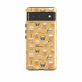 Google Tough Case -  Oodles Of Noodles By Katherine Quinn Hybrid Material Build Hybrid Grip Finish
