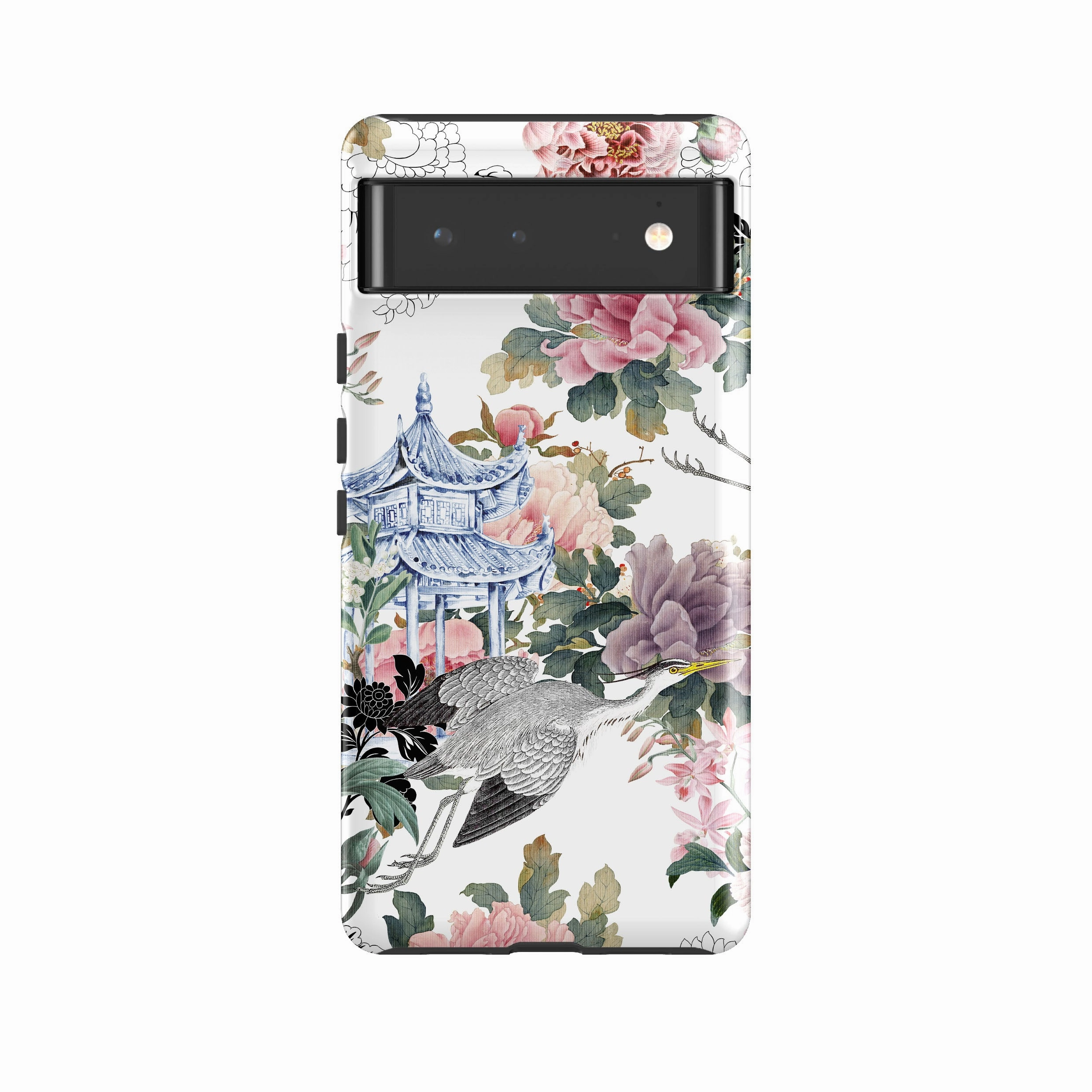 Desk Companion Comfort grip design Google Tough Case -  Orient Temple White