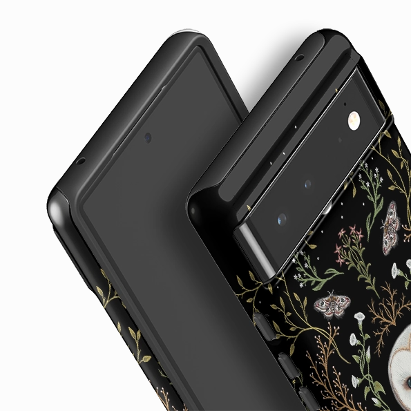 Elegant Accent Google Tough Case -  Owl Pattern By Anna Stead