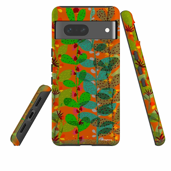 Shock Resistant Build Google Tough Case -  Paper Leaves By Sarah Campbell