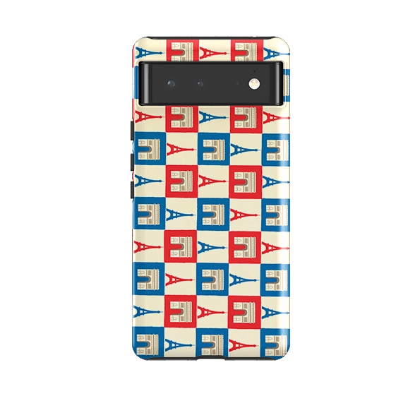 Google Tough Case -  Paris Papers Classic Style Gloss Touch