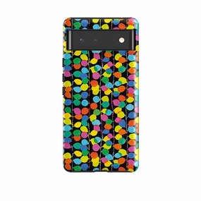 Google Tough Case -  Party Lights By Sarah Campbell Soft touch finish Grip Layer