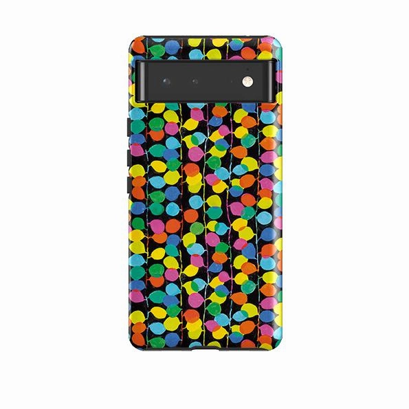 Google Tough Case -  Party Lights By Sarah Campbell Artistic Design Minimal Surface Layer