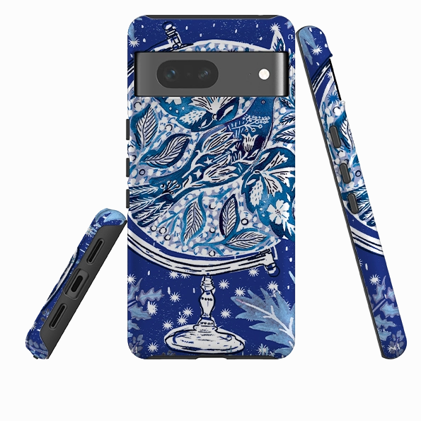 Google Tough Case - Peace On Earth By Emma Frances Grant Waterproof Design Handcrafted Design