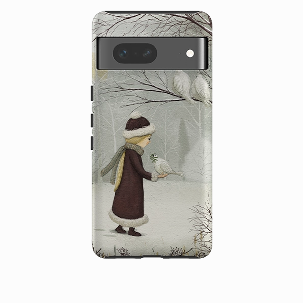 Textured Finish Google Tough Case -  Peace On Earth By Maja Lindberg