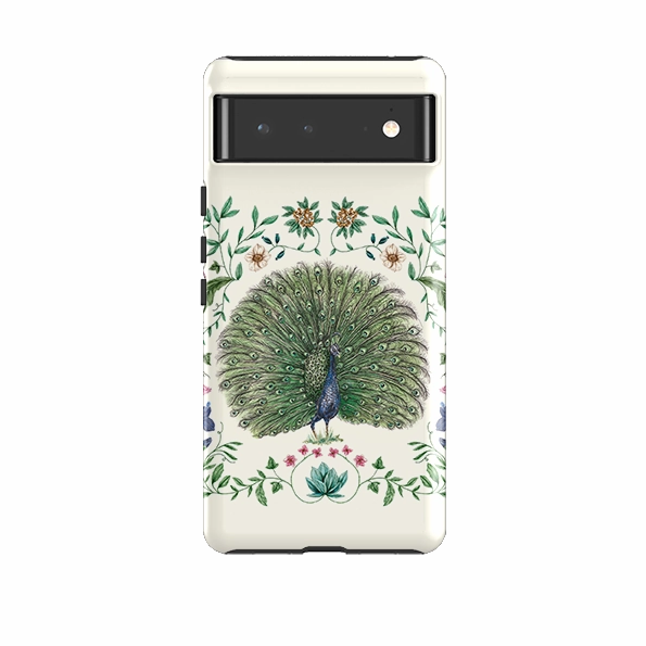 Google Tough Case -  Peacock By Jade Mosinski Hybrid Grip Finish Fashion Design